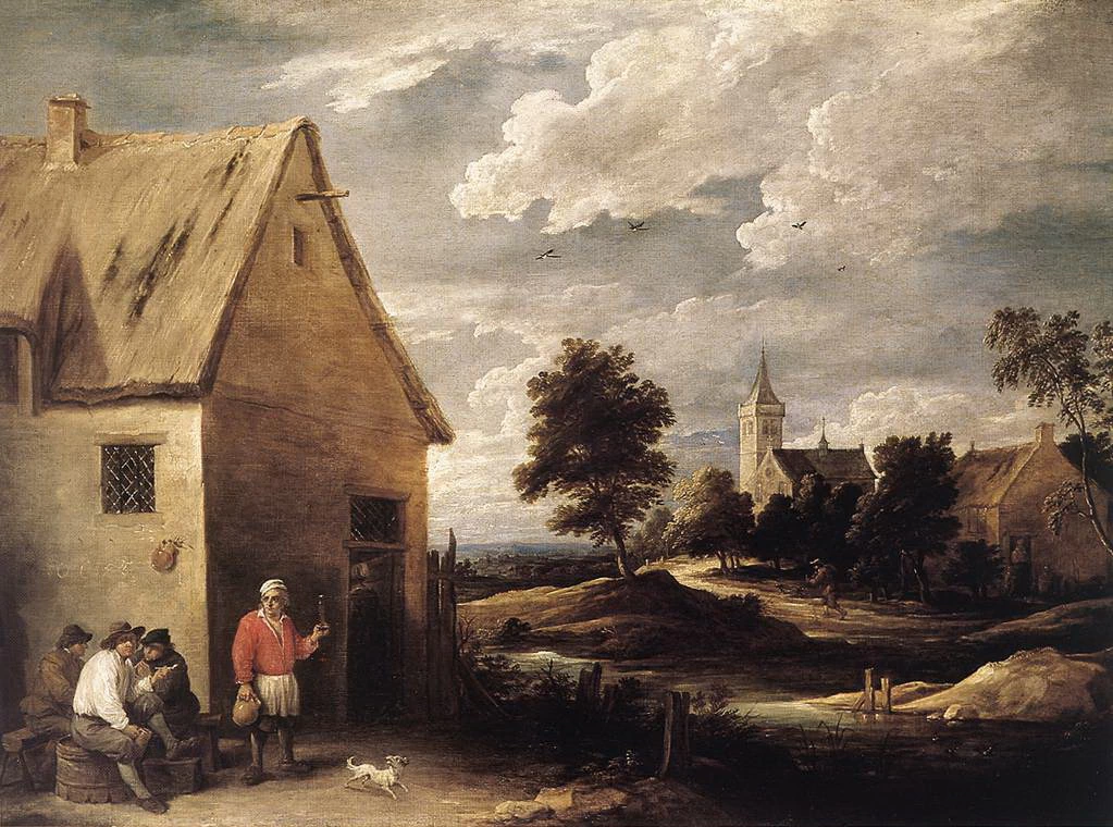 Scena di villaggio - Národní Galerie, Prague